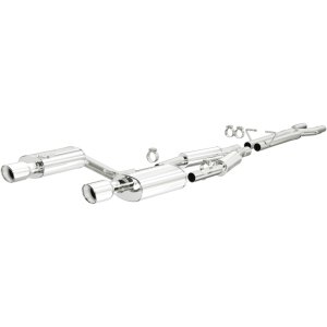 Audi A4 Quattro Performance Exhaust - Rear - Magnaflow - Touring Cat-Back Dual Split Rear Exit - `05-`08