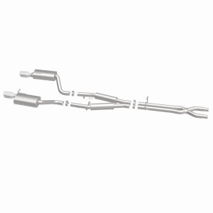 Audi A4 Quattro Performance Exhaust - Rear - Magnaflow - Touring Cat-Back Dual Split Rear Exit - `05-`08