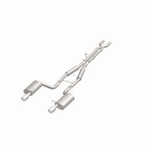 Audi A4 Quattro Performance Exhaust - Rear - Magnaflow - Touring Cat-Back Dual Split Rear Exit - `05-`08