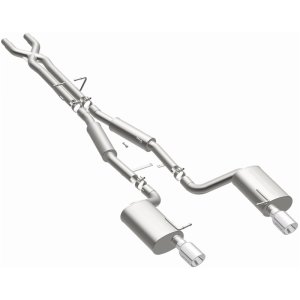 Audi A4 Quattro Performance Exhaust - Rear - Magnaflow - Touring Cat-Back Dual Split Rear Exit - `05-`08