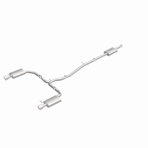 Ford Flex Performance Exhaust - Rear - Magnaflow - Street Series Cat Back, Dual Split Rear Exit - Polished - `13-`19