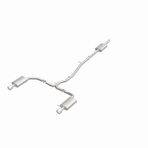 Ford Flex Performance Exhaust - Rear - Magnaflow - Street Series Cat Back, Dual Split Rear Exit - Polished - `13-`19