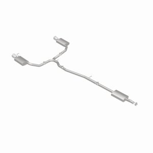 Ford Flex Performance Exhaust - Rear - Magnaflow - Street Series Cat Back, Dual Split Rear Exit - Polished - `13-`19