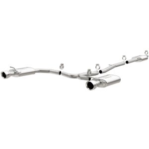Ford Flex Performance Exhaust - Rear - Magnaflow - Street Series Cat Back, Dual Split Rear Exit - Polished - `13-`19