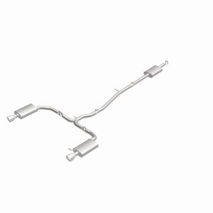 Ford Flex Performance Exhaust - Rear - Magnaflow - Street Series Cat Back, Dual Split Rear Exit - Polished - `13-`19