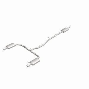 Ford Flex Performance Exhaust - Rear - Magnaflow - Street Series Cat Back, Dual Split Rear Exit - Polished - `13-`19