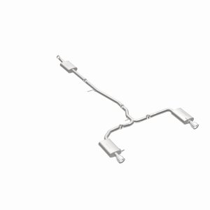 Ford Flex Performance Exhaust - Rear - Magnaflow - Street Series Cat Back, Dual Split Rear Exit - Polished - `13-`19