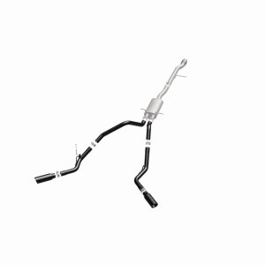 Chevrolet Silverado Performance Exhaust - Rear - Magnaflow - Cat Back - Black - `14-`15