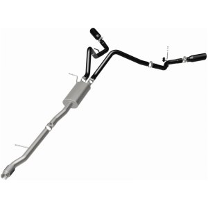 Chevrolet Silverado Performance Exhaust - Rear - Magnaflow - Cat Back - Black - `14-`15
