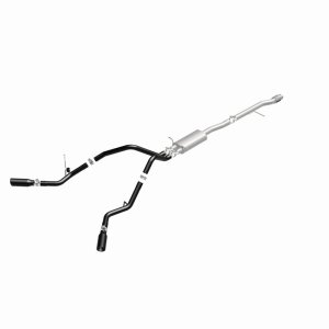 Chevrolet Silverado Performance Exhaust - Rear - Magnaflow - Cat Back - Black - `14-`15