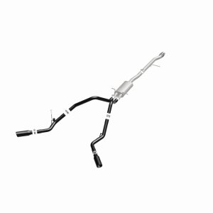 Chevrolet Silverado Performance Exhaust - Rear - Magnaflow - Cat Back - Black - `14-`15