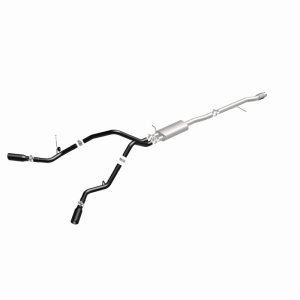 Chevrolet Silverado Performance Exhaust - Rear - Magnaflow - Cat Back - Black - `14-`15