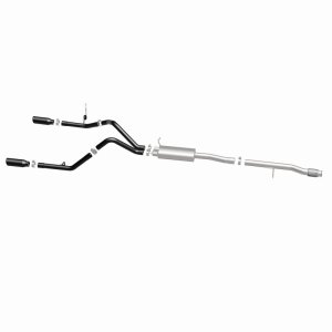 Chevrolet Silverado Performance Exhaust - Magnaflow - Cat Back, Street Series - Black - `14-`15