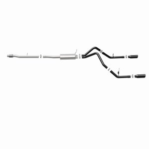 Chevrolet Silverado Performance Exhaust - Magnaflow - Cat Back, Street Series - Black - `14-`15