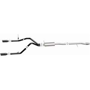 Chevrolet Silverado Performance Exhaust - Magnaflow - Cat Back, Street Series - Black - `14-`15