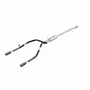 Chevrolet Silverado Performance Exhaust - Magnaflow - Cat Back, Street Series - Black - `14-`15