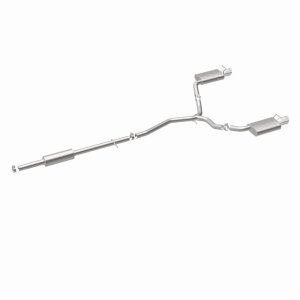 Ford Explorer Performance Exhaust - Rear - Magnaflow - Street Series Cat-Back, Dual Split Rear Exit, Stainless Steel, Mandrel-Bent 2.5 in Piping, Polished 4 in Double-Wall Tips - Polished Stainless Steel - `11-`15 Ford Explorer Performance Exhaust - Rear - Magnaflow - Street Series Cat-Back, Dual Split Rear Exit, Stainless Steel, Mandrel-Bent 2.5 in Piping, Polished 4 in Double-Wall Tips - Polished Stainless Steel - `11-`15