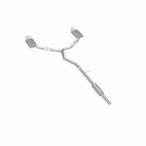 Ford Explorer Performance Exhaust - Rear - Magnaflow - Street Series Cat-Back, Dual Split Rear Exit, Stainless Steel, Mandrel-Bent 2.5 in Piping, Polished 4 in Double-Wall Tips - Polished Stainless Steel - `11-`15 Ford Explorer Performance Exhaust - Rear - Magnaflow - Street Series Cat-Back, Dual Split Rear Exit, Stainless Steel, Mandrel-Bent 2.5 in Piping, Polished 4 in Double-Wall Tips - Polished Stainless Steel - `11-`15