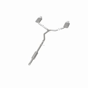 Ford Explorer Performance Exhaust - Rear - Magnaflow - Street Series Cat-Back, Dual Split Rear Exit, Stainless Steel, Mandrel-Bent 2.5 in Piping, Polished 4 in Double-Wall Tips - Polished Stainless Steel - `11-`15 Ford Explorer Performance Exhaust - Rear - Magnaflow - Street Series Cat-Back, Dual Split Rear Exit, Stainless Steel, Mandrel-Bent 2.5 in Piping, Polished 4 in Double-Wall Tips - Polished Stainless Steel - `11-`15