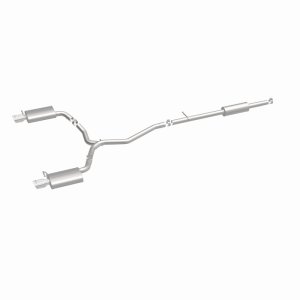 Ford Explorer Performance Exhaust - Rear - Magnaflow - Street Series Cat-Back, Dual Split Rear Exit, Stainless Steel, Mandrel-Bent 2.5 in Piping, Polished 4 in Double-Wall Tips - Polished Stainless Steel - `11-`15 Ford Explorer Performance Exhaust - Rear - Magnaflow - Street Series Cat-Back, Dual Split Rear Exit, Stainless Steel, Mandrel-Bent 2.5 in Piping, Polished 4 in Double-Wall Tips - Polished Stainless Steel - `11-`15