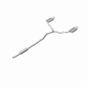 Ford Explorer Performance Exhaust - Rear - Magnaflow - Street Series Cat-Back, Dual Split Rear Exit, Stainless Steel, Mandrel-Bent 2.5 in Piping, Polished 4 in Double-Wall Tips - Polished Stainless Steel - `11-`15 Ford Explorer Performance Exhaust - Rear - Magnaflow - Street Series Cat-Back, Dual Split Rear Exit, Stainless Steel, Mandrel-Bent 2.5 in Piping, Polished 4 in Double-Wall Tips - Polished Stainless Steel - `11-`15