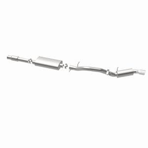 Cadillac Escalade Performance Exhaust - Single Straight Passenger Side Rear - Magnaflow - Street Series Cat-Back - Polished - `11-`12