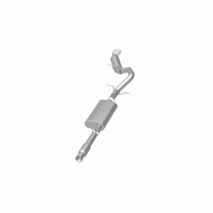 Cadillac Escalade Performance Exhaust - Single Straight Passenger Side Rear - Magnaflow - Street Series Cat-Back - Polished - `11-`12