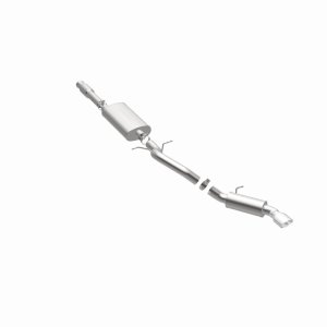 Cadillac Escalade Performance Exhaust - Single Straight Passenger Side Rear - Magnaflow - Street Series Cat-Back - Polished - `11-`12