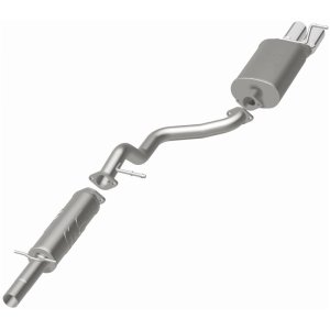 Volkswagen Beetle Performance Exhaust - Driver Side Rear - Magnaflow - Touring Series Cat-Back - `98-`06