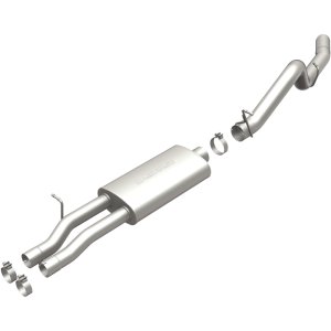 Chevrolet 2500HD Performance Exhaust - Single Passenger Side Rear Exit - Magnaflow - Street Series Cat-Back - Polished - `00-`02 Chevrolet 2500HD Performance Exhaust - Single Passenger Side Rear Exit - Magnaflow - Street Series Cat-Back - Polished - `00-`02