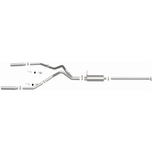 Ford F-Series Performance Exhaust - Dual Exit - Magnaflow - Street Series Cat Back - `97-`04