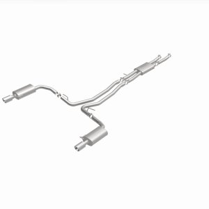 Ford Taurus Performance Exhaust - Rear - Magnaflow - Street Series Cat-Back with Dual Split Rear Exit - `10-`14 Ford Taurus Performance Exhaust - Rear - Magnaflow - Street Series Cat-Back with Dual Split Rear Exit - `10-`14