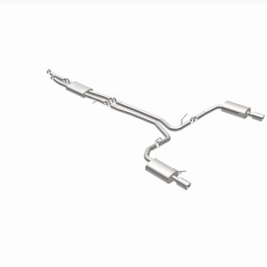 Ford Taurus Performance Exhaust - Rear - Magnaflow - Street Series Cat-Back with Dual Split Rear Exit - `10-`14 Ford Taurus Performance Exhaust - Rear - Magnaflow - Street Series Cat-Back with Dual Split Rear Exit - `10-`14