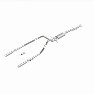 Dodge Ram 1500 Performance Exhaust - Rear - Magnaflow - Street Series Cat Back Dual Split - `98-`01