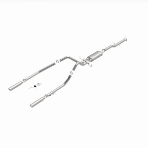 Dodge Ram 1500 Performance Exhaust - Rear - Magnaflow - Street Series Cat Back Dual Split - `98-`01