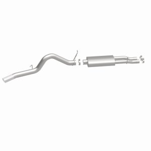 Chevrolet Silverado 2500HD Performance Exhaust - Single Rear Exit - Magnaflow - Street Series Cat-Back - Polished - 2003