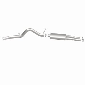 Chevrolet Silverado 2500HD Performance Exhaust - Single Rear Exit - Magnaflow - Street Series Cat-Back - Polished - 2003