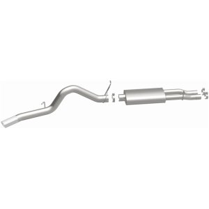 Chevrolet Silverado 2500HD Performance Exhaust - Single Rear Exit - Magnaflow - Street Series Cat-Back - Polished - 2003