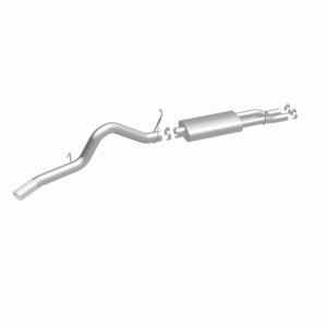 Chevrolet Silverado 2500HD Performance Exhaust - Single Rear Exit - Magnaflow - Street Series Cat-Back - Polished - 2003