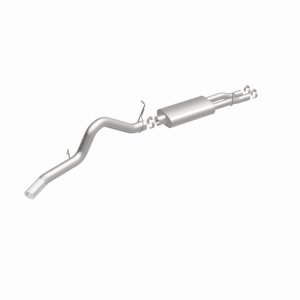 GMC Sierra 2500HD Performance Exhaust - Single Rear Exit - Magnaflow - Street Series Cat-Back - Polished - 2003