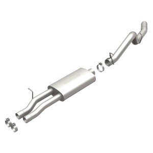GMC Sierra 2500HD Performance Exhaust - Single Rear Exit - Magnaflow - Street Series Cat-Back - Polished - 2003 GMC Sierra 2500HD Performance Exhaust - Single Rear Exit - Magnaflow - Street Series Cat-Back - Polished - 2003