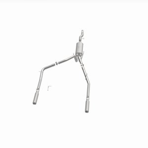 Dodge Ram 1500 Performance Exhaust - Rear - Magnaflow - Street Series Cat Back - Polished - `02-`03