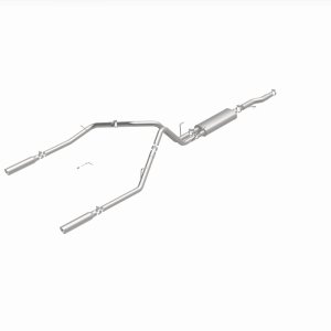 Dodge Ram 1500 Performance Exhaust - Rear - Magnaflow - Street Series Cat Back - Polished - `02-`03