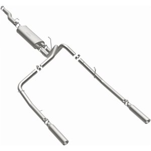 Dodge Ram 1500 Performance Exhaust - Rear - Magnaflow - Street Series Cat Back - Polished - `02-`03