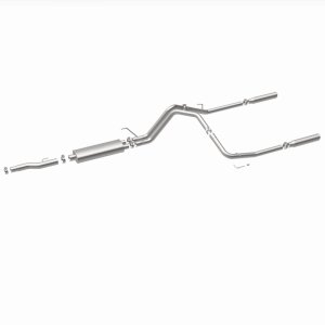 Dodge Ram 1500 Performance Exhaust - Rear - Magnaflow - Street Series Cat Back - Polished - `02-`03