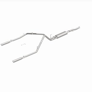 Dodge Ram 1500 Performance Exhaust - Rear - Magnaflow - Street Series Cat Back - Polished - `02-`03