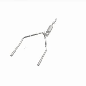 Dodge Ram 1500 Performance Exhaust - Rear - Magnaflow - Street Series Cat Back - Polished - `02-`03