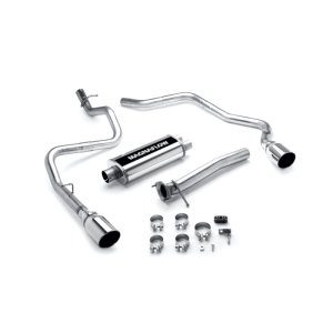 Chevrolet SSR Performance Exhaust - Dual Split Rear - Magnaflow - Street Series Cat-Back - Polished - `03-`06 Chevrolet SSR Performance Exhaust - Dual Split Rear - Magnaflow - Street Series Cat-Back - Polished - `03-`06