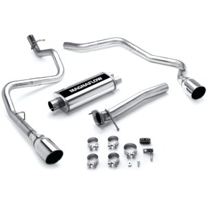 Chevrolet SSR Performance Exhaust - Dual Split Rear - Magnaflow - Street Series Cat-Back - Polished - `03-`06