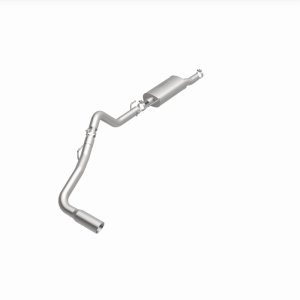 Dodge Ram 1500 Performance Exhaust - Single Passenger Side Rear - Magnaflow - Cat Back Street Series - Polished - `04-`05 Dodge Ram 1500 Performance Exhaust - Single Passenger Side Rear - Magnaflow - Cat Back Street Series - Polished - `04-`05